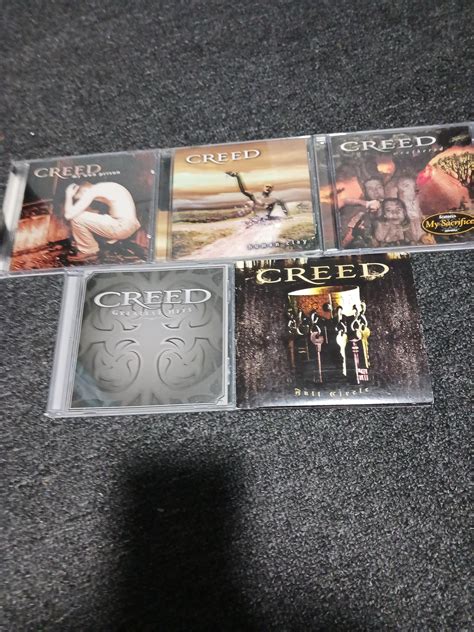 Finally completed my Creed studio albums collection : r/PostGrungeMusic