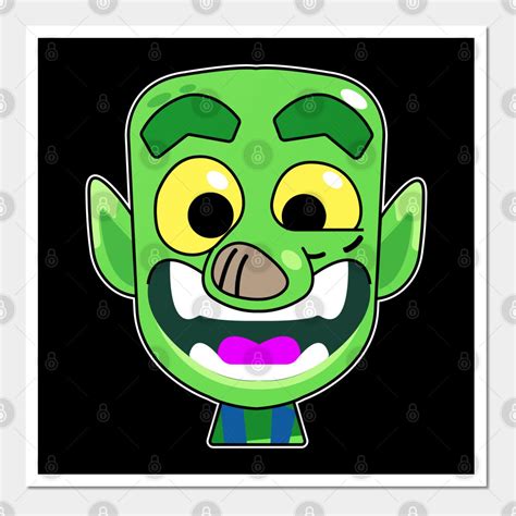 Clash Royale - Goblin (laugh Emote) Wall And Art Print | Clash Royale ...