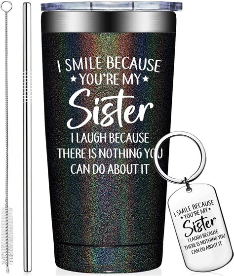 Amazon.com | Angie's Box 14Oz Cup - Funny Sister Mug - Fun Sister Gifts ...