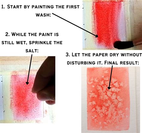 Watercolor Salt Technique (Everything You Need to Know) - My Art ...