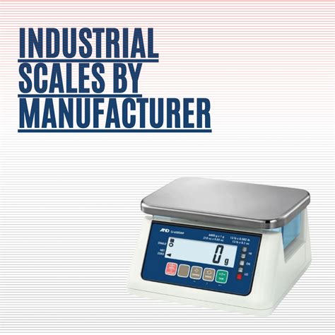 Industrial Scales: Your Ultimate Guide to Precision and Durability in