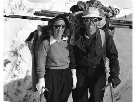Bradford Washburn and Barbara Washburn, Mt Hayes, Alaska, 1941 ...