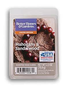 Better Homes & Gardens Mahogany and Sandalwood 2018 Limited Edition Wax ...