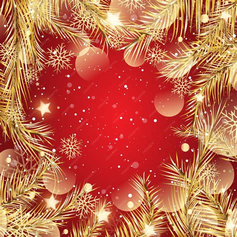 Red And Gold Christmas Backgrounds