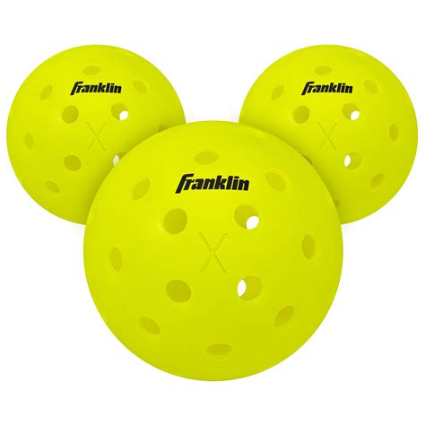 Franklin Pickleball X-40 3 PC Optic Yellow – Stag Iconic