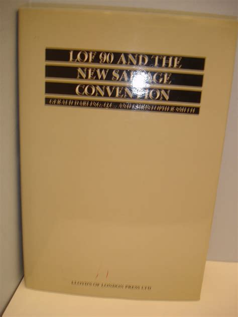 Buy Lloyd's Open Form 90 and the New Salvage Convention Book Online at ...