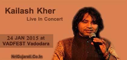 Kailash Kher Live In Concert 2015 at Vadodara India on 24 January ...