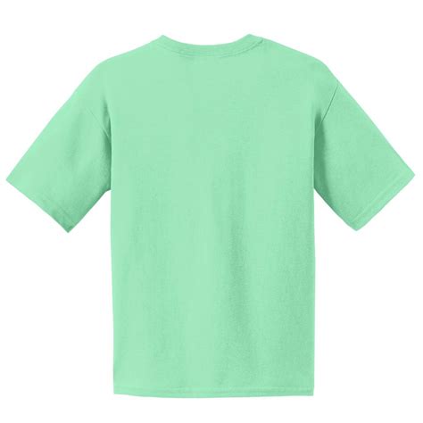 Gildan 2000B Youth Ultra Cotton 100% Cotton T-Shirt - Mint Green ...