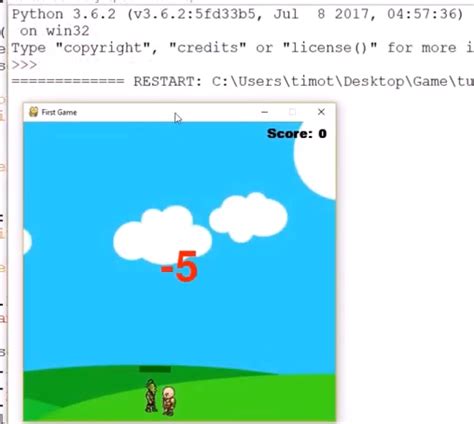 Tech with Tim Pygame 的图像结果