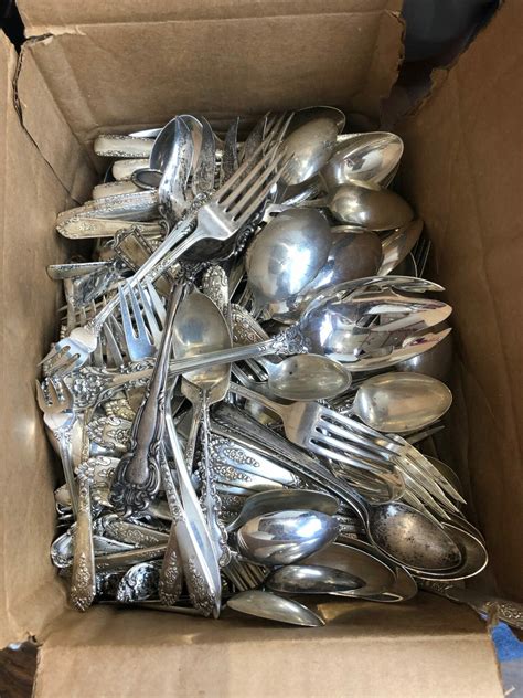 Scrap Sterling Silver Flatware 6K - Frederick Coin Exchange