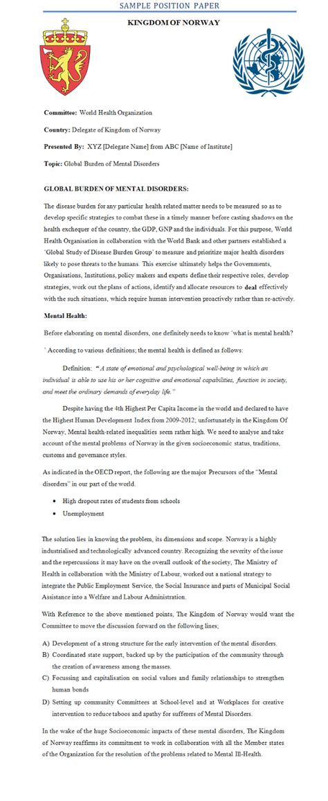 Example of Position Paper 的图像结果