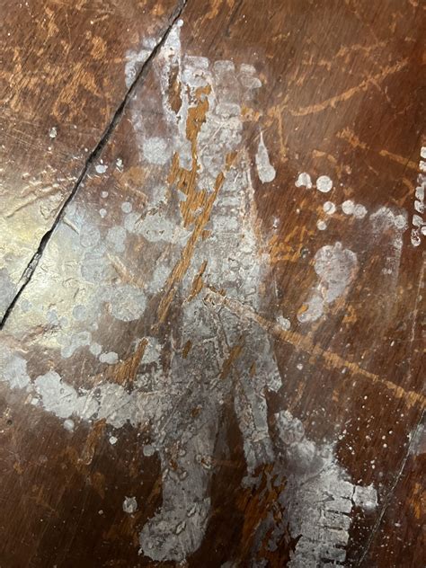 What’s a chemically effective way to remove white rubbing alcohol ...