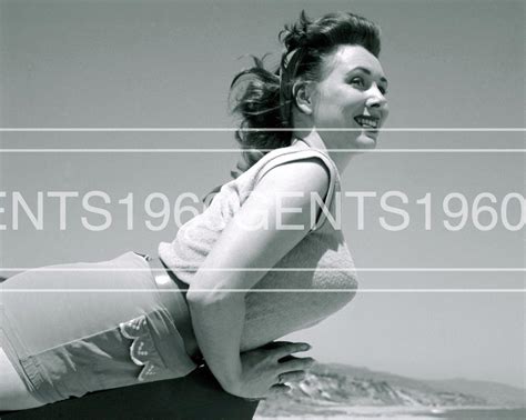 MEG MYLES 1950s BUSTY PINUP PHOTO FROM ORIGINAL NEGATIVE 8X10 RARE ...