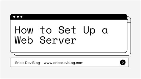 Image result for Creating a Web Server