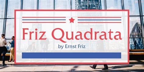 Friz Quadrata Font | Webfont & Desktop | MyFonts