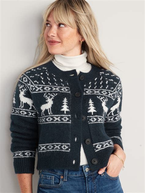 Matching Holiday Fair Isle Cardigan Sweater | Old Navy