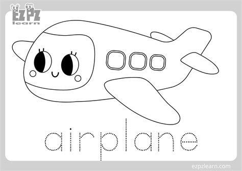 Free printable coloring pages airplane, Download Free printable ...
