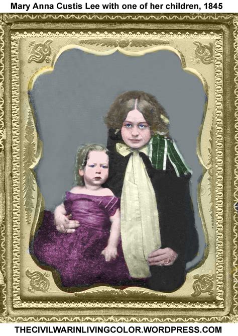 Mary Anna Randolph Custis Lee | The Civil War In Living Color