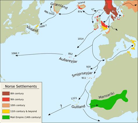 Norsemen in southern waters - Viking settlement of Macaronesia : r/worldbuilding