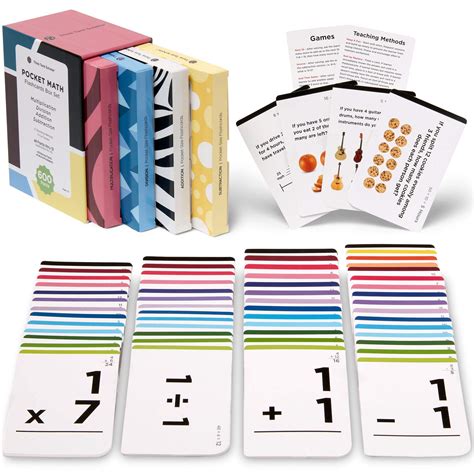 Buy Think Tank Scholar 600 Facts Math Flash Cards (All Facts Box Set ...