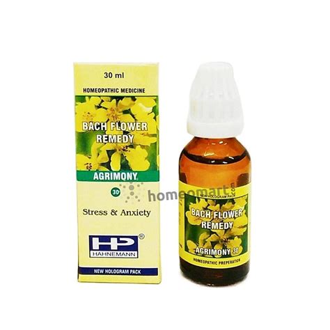 Bach Flower Remedy Agrimony for Mental Torture, Hidden Worries, Distre ...
