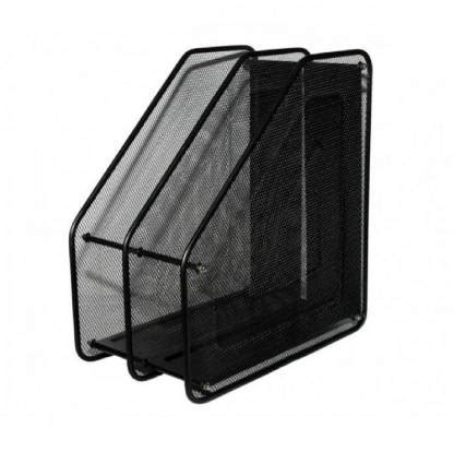 Xeekart 2 Tier Metal Mesh Magazine Holder Rack Cum Newspaper Stand File ...
