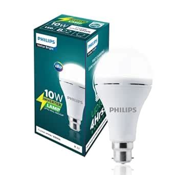 Buy Philips 10W B22 LED Emergency Inverter Bulb ( Cool Day Light ...