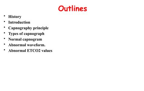 Capnogram and Spirometry principles and its uses in Operation theatres ...