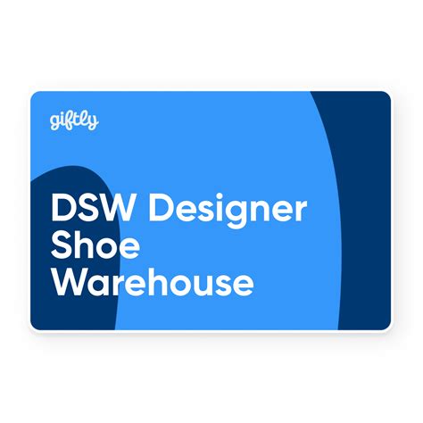 DSW Designer Shoe Warehouse Giftly - Beautiful Gift Card Alternative