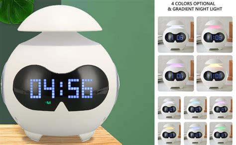 Buy DAYANIDHI Digital Clock with Bluetooth Speaker | Smart Alarm with ...