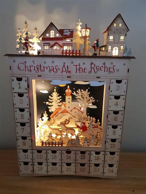 Wooden Advent Calendars to Use Year after Year - German Christmas Markets