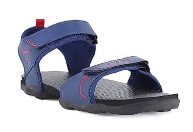SPARX Men SS-713 Navy Blue Red Floater Sandals (Size - 6) : Amazon.in ...