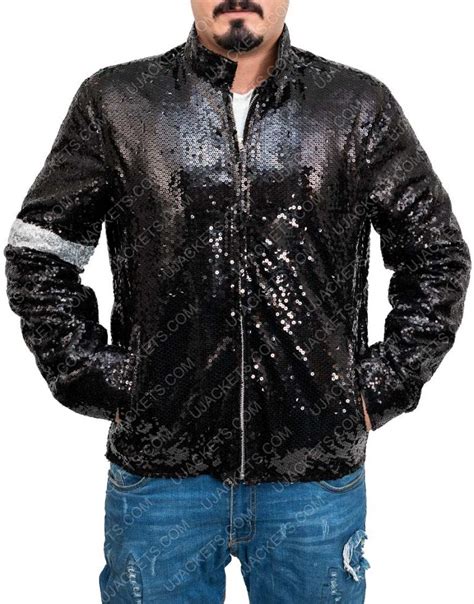 Michael Jackson Billie Jeans Jacket - Cotton Blend Sequin Jacket