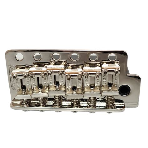 Buy Wilkinson Strat WVCSB Tremolo Nickel 6Hole Vintage Bridge Steel ...