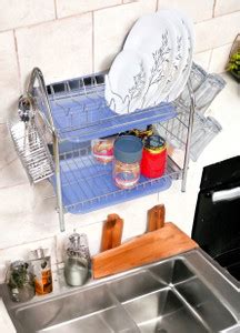 Amol Dish Drainer Kitchen Rack Steel Premium Stainless Steel Dish ...