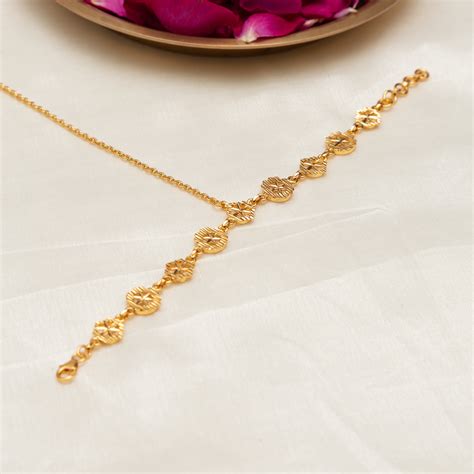 Mahira - 22K Gold Plated Haath Phool | Gulaal Ethnic Indian Designer ...