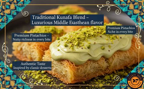 Nutty Bliss Kunafa Pistachio Spread, Experience the Authentic Taste of ...