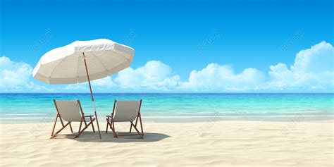 沙滩椅,天空,留白,座位,休闲活动,夏天,周末活动,乡村风格,家具,彩色图片摄影素材,汇图网www.huitu.com