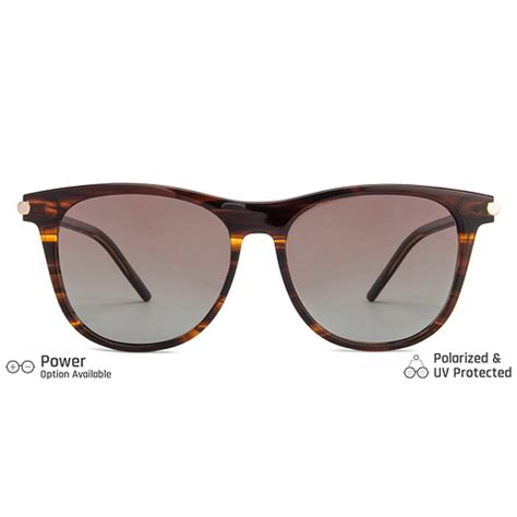 Buy Brown Golden Transparent Full Rim Square John Jacobs JJ Tints JJ ...