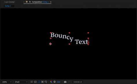 Image result for After Effects Bouncing Letter Tutorial