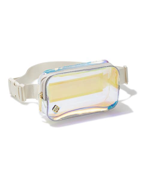 Clear Belt Bag in Clear Iridescent | Kendra Scott