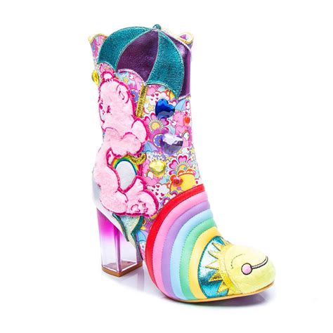 IRREGULAR CHOICE Full Of Cheer Retro Care Bears Boots