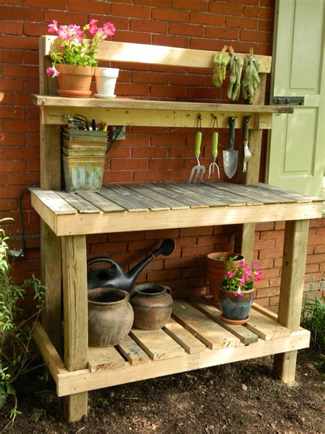 Diy Potting Benches - DIY Craft Ideas