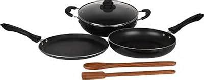 Buy Prestige Omega Deluxe Induction Base Non-Stick Aluminium, Glass ...