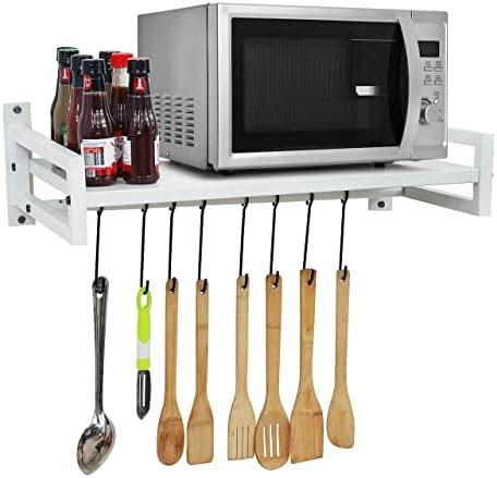 Livzing 4 Tier Adjustable Metal Microwave Oven Stand for Kitchen ...