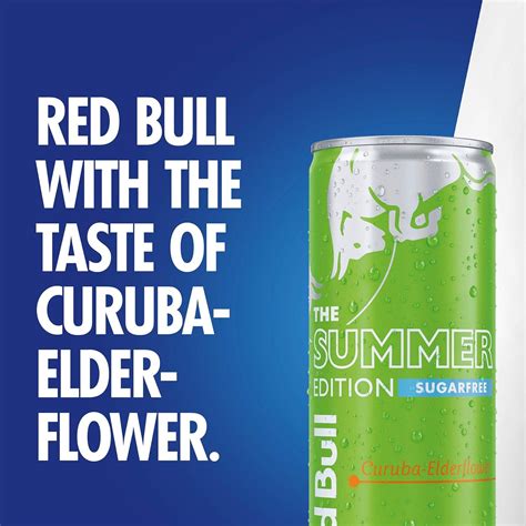 Red Bull Sugar Free Summer Edition Curuba-Elderflower 355ml x 12 | Buy ...