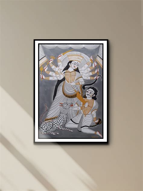 Demolishing the Demon: Goddess Durga’s Kalighat portrayal by Uttam Chi