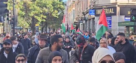 Pro-Palestinian rally kicks off in London amid Israel-Hamas war