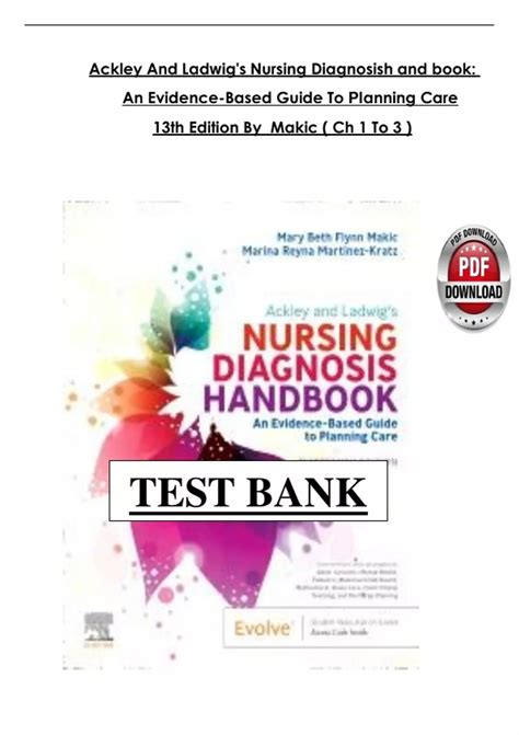 Ackley and Ladwig's Nursing Diagnosis Handbook - 13th Edition - Test ...