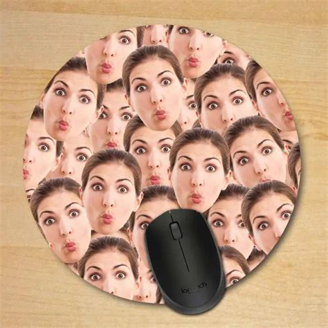 Buy Personalised Funny Face Mouse Pad from Giftcart.com at affordable ...